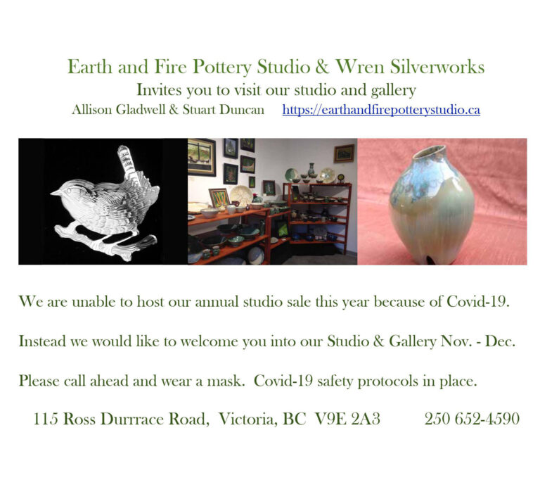 Winter Sale in the Studio and Gallery